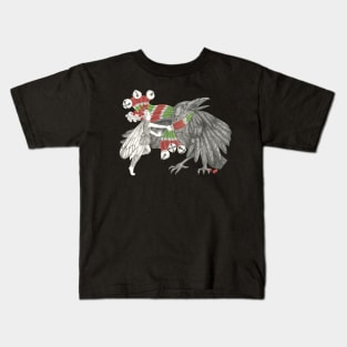 Crow Faerie. Crow Fairy Kids T-Shirt